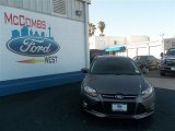 2013 Sterling Gray Ford Focus Titanium Hatchback #83140981