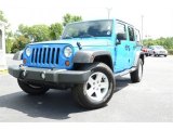 2012 Cosmos Blue Jeep Wrangler Unlimited Sport 4x4 #83141120