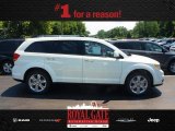 White Dodge Journey in 2013