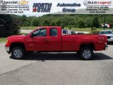 2013 Fire Red GMC Sierra 2500HD Extended Cab 4x4 #83162169