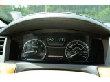 2009 Lincoln MKS Sedan Gauges