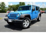 2012 Cosmos Blue Jeep Wrangler Unlimited Sport 4x4 #83162195