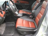 2012 Chevrolet Cruze LT Jet Black/Brick Interior