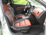 2012 Chevrolet Cruze LT Jet Black/Brick Interior