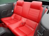2006 Ford Mustang GT Premium Convertible Rear Seat