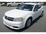 2013 New Bright White Dodge Avenger SE V6 #83170097