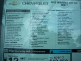 2013 Chevrolet Suburban 2500 LT 4x4 Window Sticker