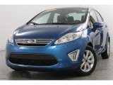 2011 Ford Fiesta SEL Sedan Front 3/4 View