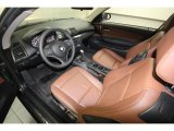 2009 BMW 1 Series 128i Coupe Terracotta Interior