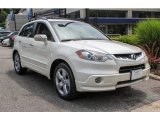 White Diamond Pearl Acura RDX in 2009