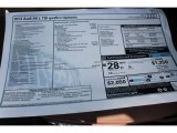 2014 Audi A8 L TDI quattro Window Sticker