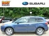 2014 Marine Blue Pearl Subaru Forester 2.5i Premium #83205946