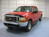 2000 Ford F250 Super Duty XLT Extended Cab Front 3/4 View