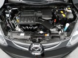 2012 Mazda MAZDA2 Touring 1.5 Liter DOHC 16-Valve VVT 4 Cylinder Engine