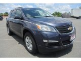 2014 Atlantis Blue Metallic Chevrolet Traverse LS #83263618