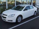 2008 White Chevrolet Malibu LS Sedan #829647