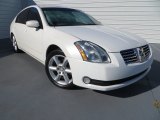 Winter Frost Pearl Nissan Maxima in 2006