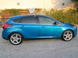 Blue Candy Ford Focus in 2013