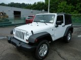 2013 Bright White Jeep Wrangler Sport 4x4 #83263465