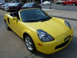 2002 Toyota MR2 Spyder Solar Yellow