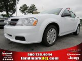 2013 New Bright White Dodge Avenger SE #83316504