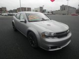 Billet Silver Metallic Dodge Avenger in 2013