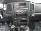 2005 Dodge Ram 2500 SLT Regular Cab Controls