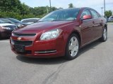 2008 Red Jewel Tint Coat Chevrolet Malibu LT Sedan #83316496