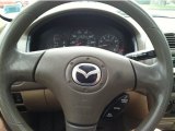 2002 Mazda Protege LX Steering Wheel