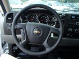 2013 Chevrolet Silverado 2500HD Work Truck Extended Cab 4x4 Utility Steering Wheel