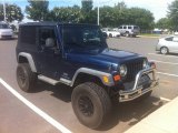 2004 Patriot Blue Pearl Jeep Wrangler Unlimited 4x4 #83316772