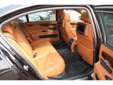 2012 BMW 7 Series 750Li Sedan Rear Seat