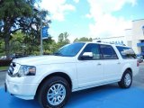 2012 White Platinum Tri-Coat Ford Expedition EL Limited 4x4 #83316457