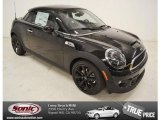 2013 Midnight Black Metallic Mini Cooper S Coupe #83316651