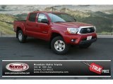 2013 Barcelona Red Metallic Toyota Tacoma V6 SR5 Double Cab 4x4 #83363157