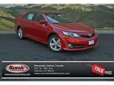 2013 Barcelona Red Metallic Toyota Camry SE #83363148