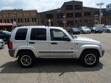 Bright Silver Metallic Jeep Liberty in 2004