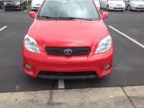 Radiant Red Toyota Matrix in 2006