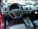 2014 Kia Forte EX Black Interior