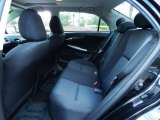 2010 Toyota Corolla S Rear Seat