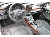 2014 Audi A8 L 4.0T quattro Black Interior