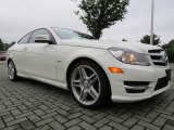 2012 Mercedes-Benz C 350 Coupe 4Matic Front 3/4 View