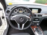 2012 Mercedes-Benz C 350 Coupe 4Matic Steering Wheel