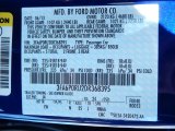 2013 Fusion Color Code for Deep Impact Blue Metallic - Color Code: J4