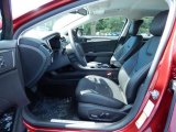 2013 Ford Fusion Hybrid Titanium Rear Seat