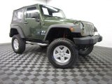 2008 Jeep Green Metallic Jeep Wrangler X 4x4 #83378389