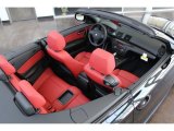 2013 BMW 1 Series 128i Convertible Coral Red Interior