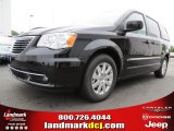 2013 Brilliant Black Crystal Pearl Chrysler Town & Country Touring #83377649