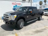 2013 Tuxedo Black Metallic Ford F250 Super Duty Platinum Crew Cab 4x4 #83377301