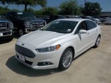 2013 White Platinum Metallic Tri-coat Ford Fusion SE 1.6 EcoBoost #83377297